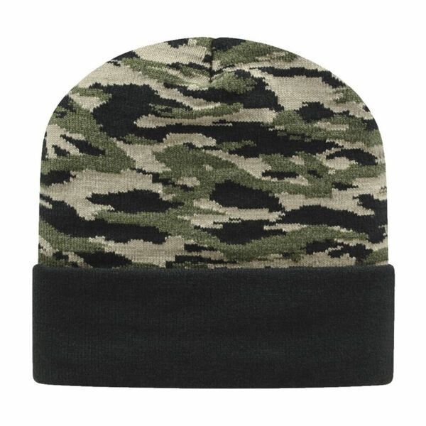 USA-Made Camo Cuffed Beanie Thumbnail