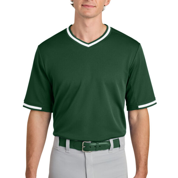 Tough Mesh V Neck Baseball Jersey Thumbnail