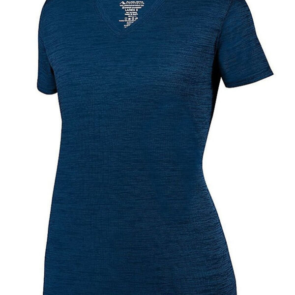 Women's Shadow Tonal Heather Training V-Neck T-Shirt Thumbnail