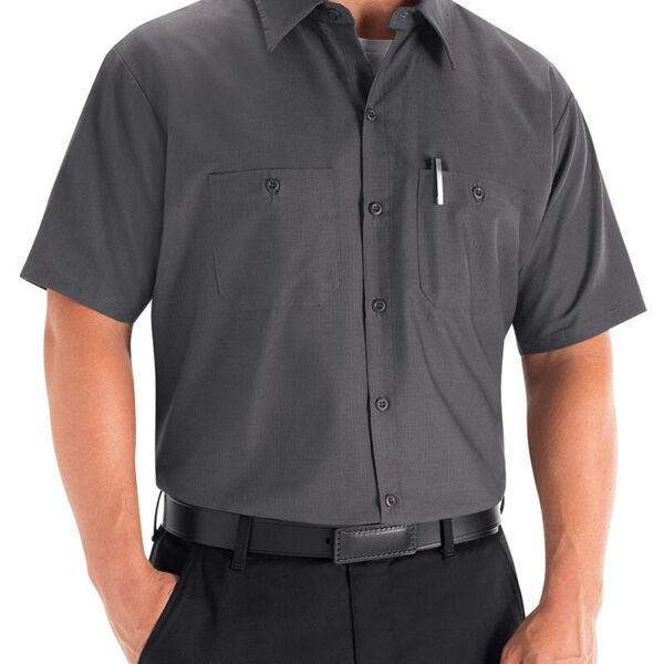 Men's Tall Mimix™ Short Sleeve Work Shirt Thumbnail