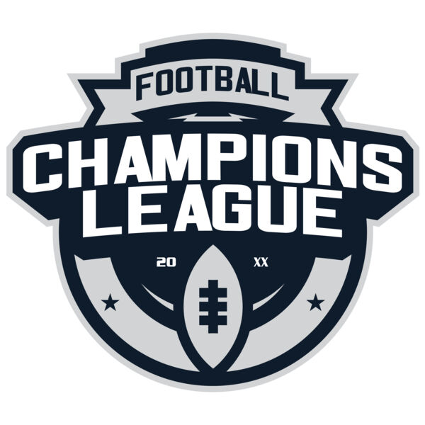Champions League Football logo template Thumbnail