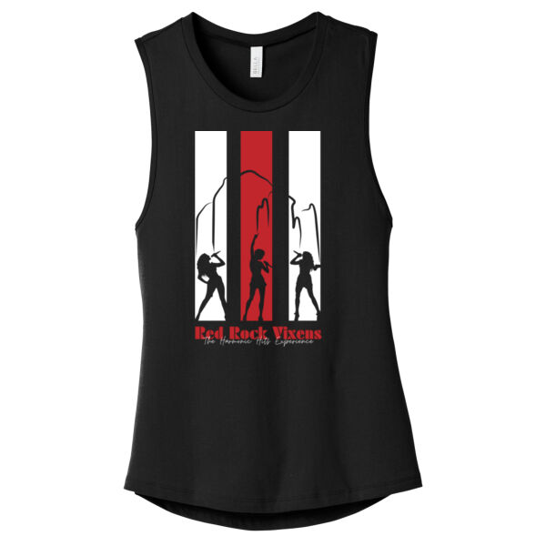 Striped Vixens Womens Sleeveless Thumbnail