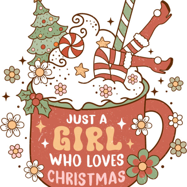 GCM012 Just A Girl Who Loves Christmas Thumbnail