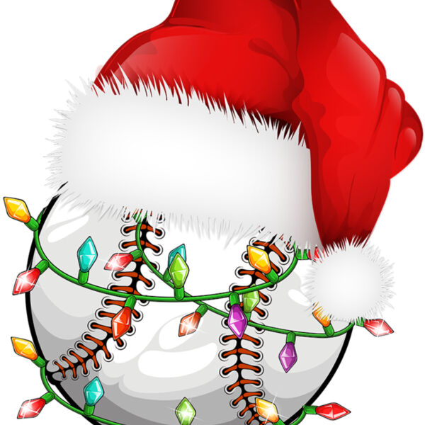 Christmas Baseball Ball Santa Hat Thumbnail