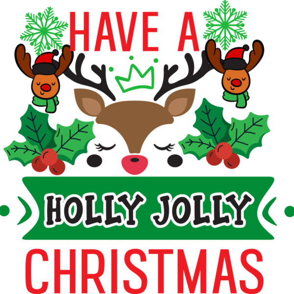 Have a Holly Jolly Christmas White 01 Thumbnail