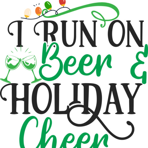 I Run On Beer Holiday Cheer 01 Thumbnail