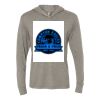 Unisex Triblend Hooded Long Sleeve Pullover T-Shirt Thumbnail