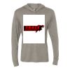 Unisex Triblend Hooded Long Sleeve Pullover T-Shirt Thumbnail