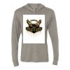 Unisex Triblend Hooded Long Sleeve Pullover T-Shirt Thumbnail