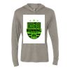 Unisex Triblend Hooded Long Sleeve Pullover T-Shirt Thumbnail