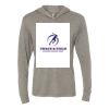 Unisex Triblend Hooded Long Sleeve Pullover T-Shirt Thumbnail