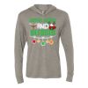 Unisex Triblend Hooded Long Sleeve Pullover T-Shirt Thumbnail